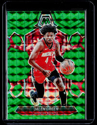 2023-24 Panini Mosaic Jalen Green #51 Houston Rockets - front