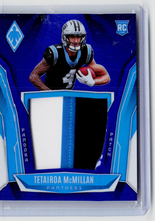 2025 Panini Phoenix Pandora Patch Rookie Memorabilia Tetairoa McMillan #PAP-TMN /199 - front
