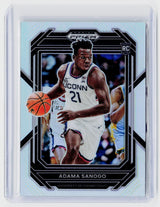 2023 Panini Prizm Draft Picks Adama Sanogo #8 Rookie Card - front