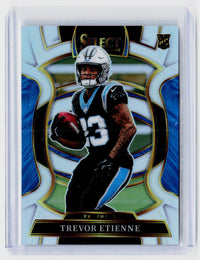 2025 Panini Select Football Trevor Etienne Concourse Rookie Card #45 - front