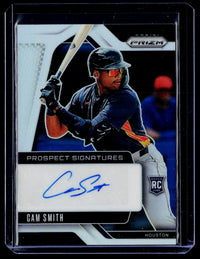 2025 Panini Prizm Baseball Prospect Signatures Cam Smith Houston Rookie Auto PS-CS - front