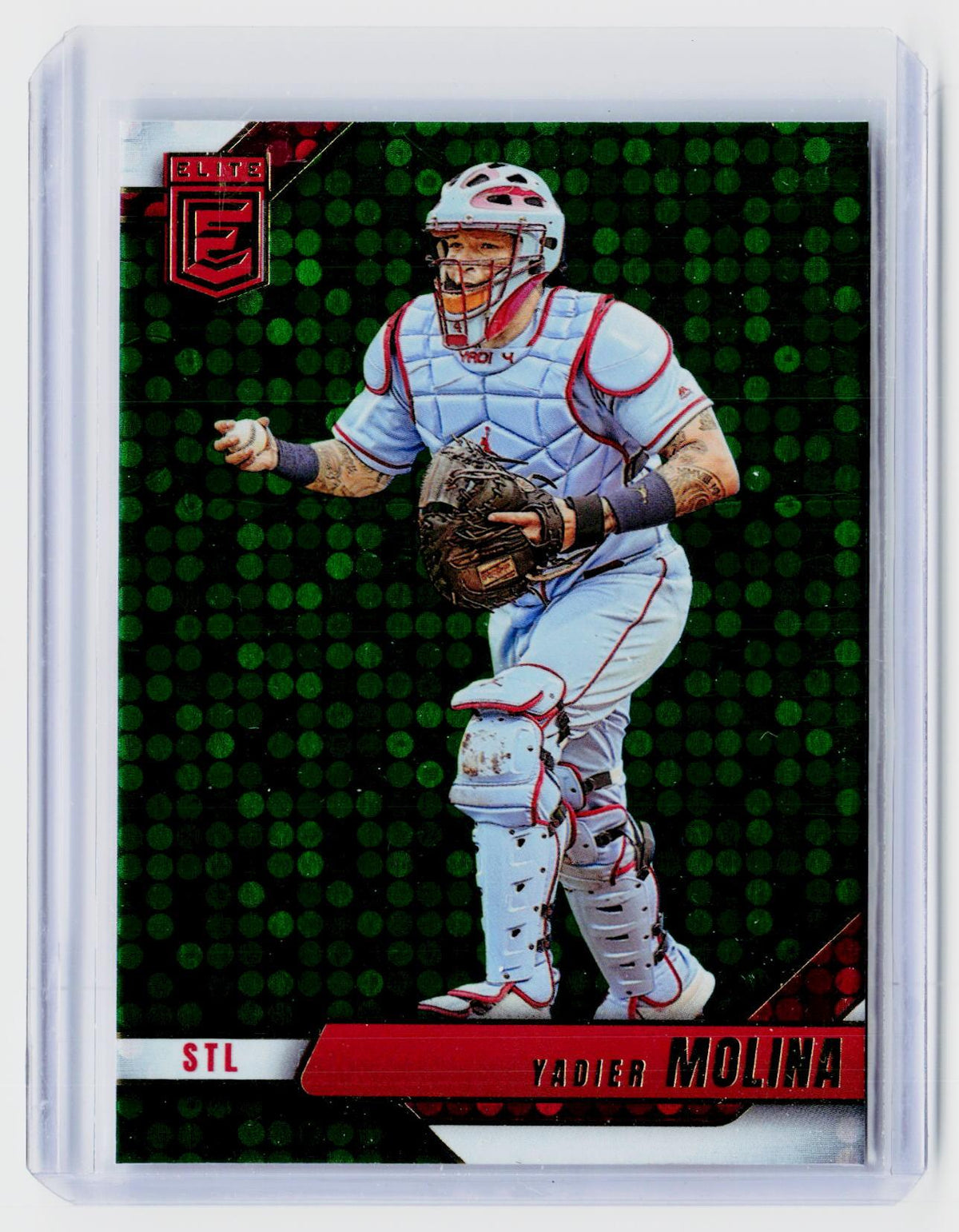 2026 Panini Donruss Elite Baseball Yadier Molina #7 St. Louis Cardinals - front