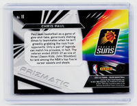 2021-22 Panini Prizm Basketball Chris Paul #18 Phoenix Suns - back