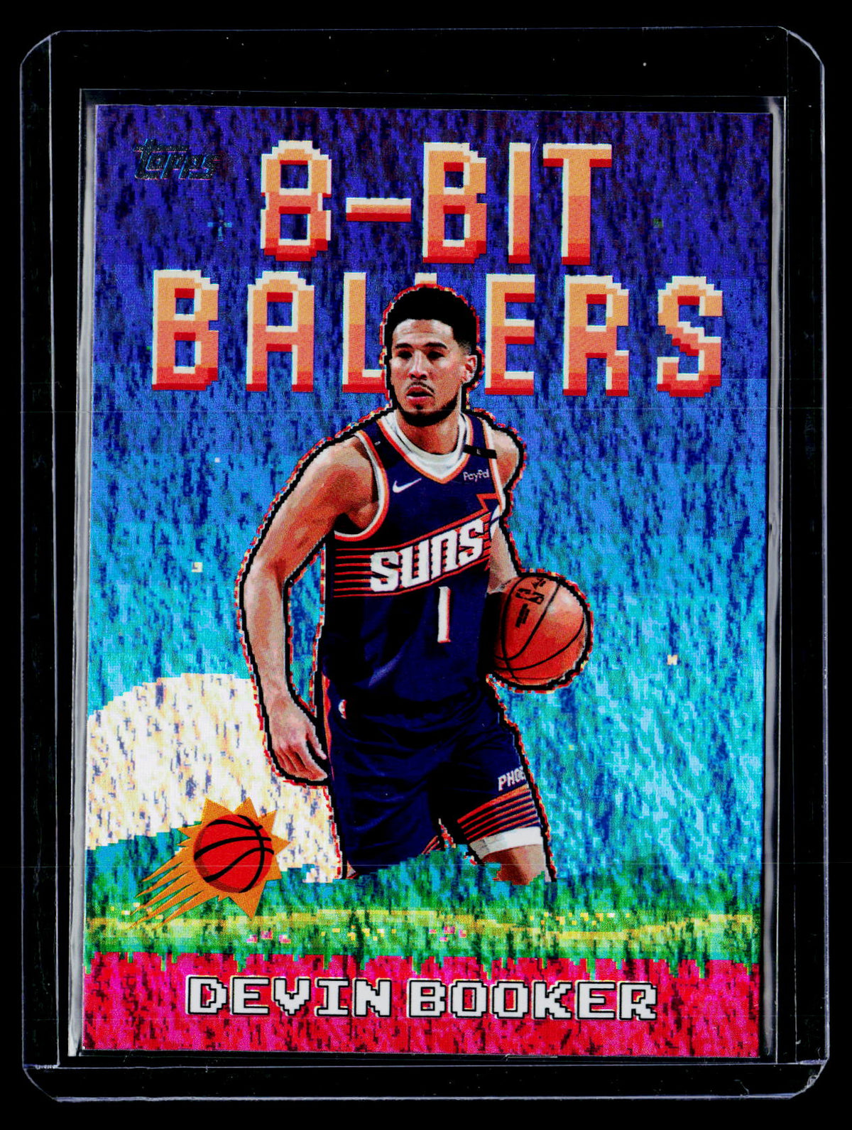 2025 Topps 8-Bit Ballers Devin Booker #8B-3 - front
