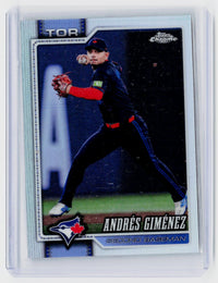 2026 Topps Chrome Refractor #286 Andrés Giménez Toronto Blue Jays - front