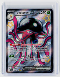 2024 Pokémon Paldean Fates Toedscruel ex 213/091 - front