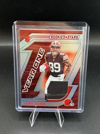2023 Panini Rookies & Stars Year One Cedric Tillman Longevity Rookie Memorabilia #YO-CT 015/399 - front