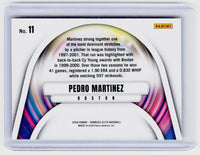 2026 Panini Donruss Elite Full Throttle Pedro Martinez #11 Boston - back