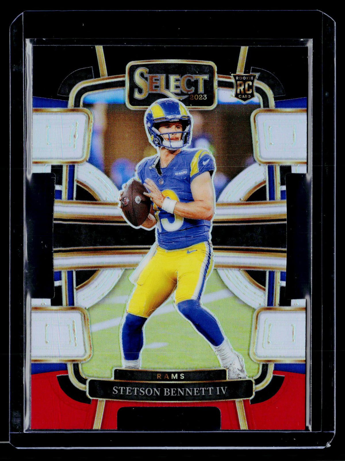 2023 Panini Select Football Stetson Bennett IV Concourse Rookie Card #55 - front