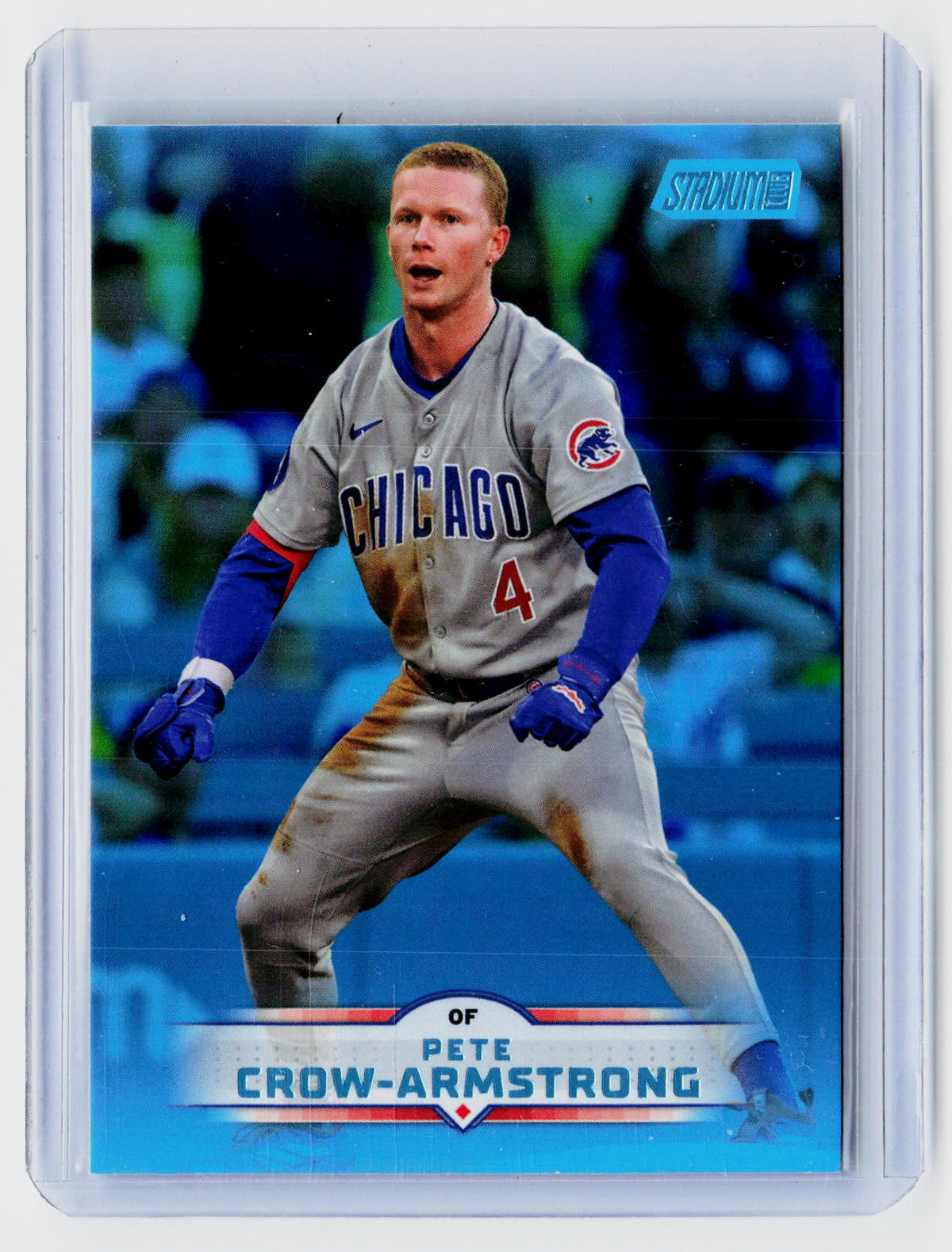 2025 Topps Stadium Club Pete Crow-Armstrong #86 Baseball Card - front