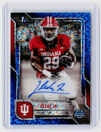 2025 Bowman University Chrome Lee Beebe Jr. 1st Bowman Prospect Autograph Variation BCA-LBJ - front