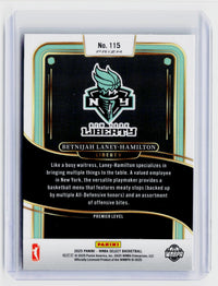 2025 Panini WNBA Select Premier Level Betnijah Laney-Hamilton #115 - back