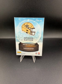 2024 Panini Donruss Rookie Swatches Spencer Rattler RC #RHS-SRA - back