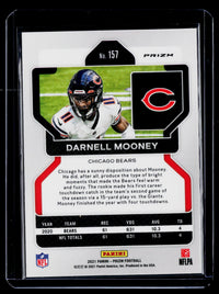 2021 Panini Prizm Red Ice Prizm #157 Darnell Mooney Chicago Bears - back