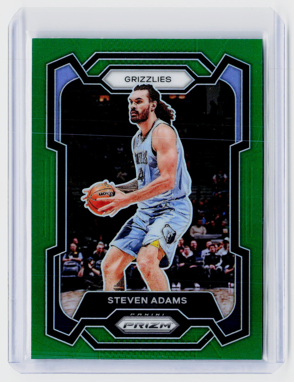 2023-24 Panini Prizm Green Prizm #205 Steven Adams Memphis Grizzlies - front