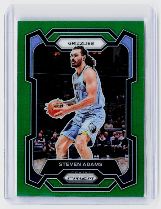 2023-24 Panini Prizm Green Prizm #205 Steven Adams Memphis Grizzlies - front