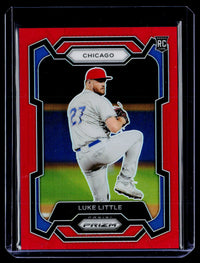 2024 Panini Prizm Baseball Luke Little Red Prizm Rookie #72 /299 - front