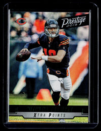 2019 Panini Prestige Extra Points Mitchell Trubisky #100 Chicago Bears - front