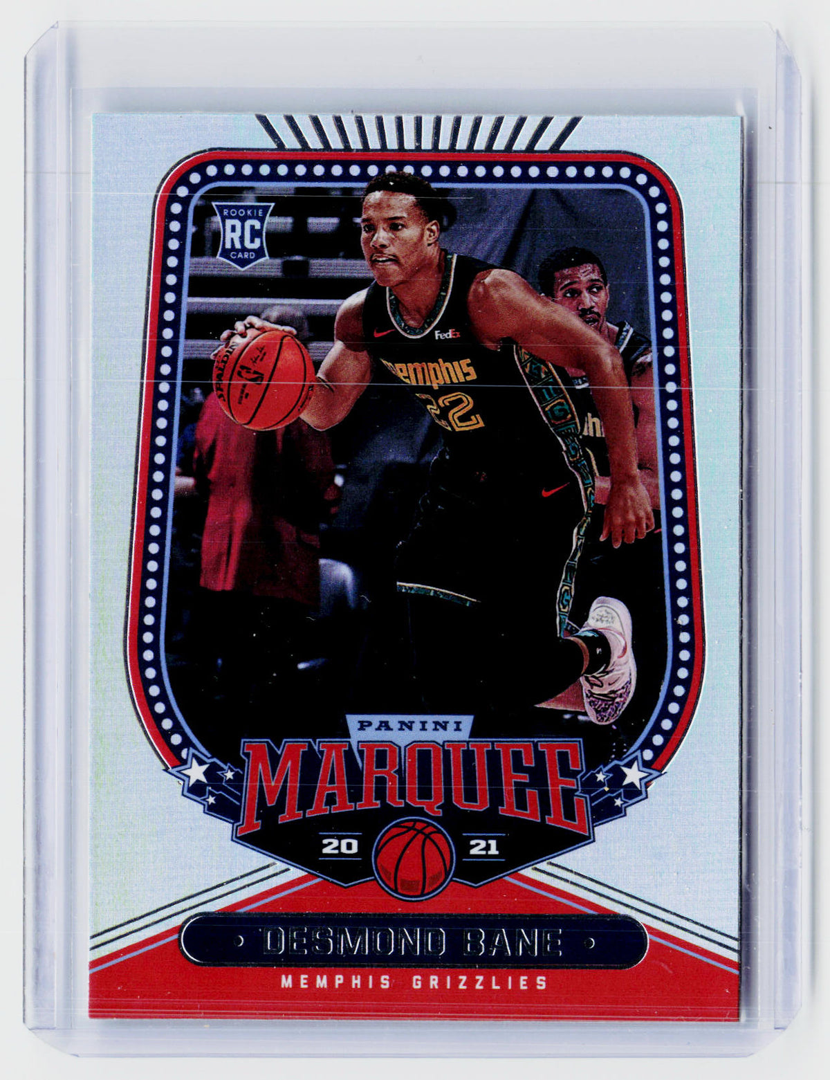 2020-21 Panini Chronicles Marquee Desmond Bane Rookie Card #245 - front