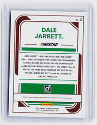 2026 Panini Donruss Racing Dale Jarrett #3 - back