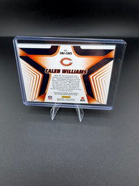 2025 Panini Score Stars of the NFL Jerseys Caleb Williams #SNJ-CWS - back