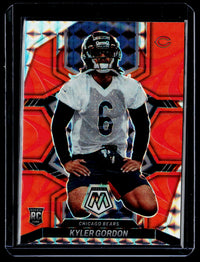 2022 Panini Mosaic Football Kyler Gordon Rookie Card #384 Chicago Bears - front
