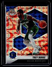 2020-21 Panini Mosaic Basketball Trey Burke Base #110 Mavericks - front