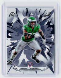 2025 Topps Football Jihad Campbell RC #176 Philadelphia Eagles - front