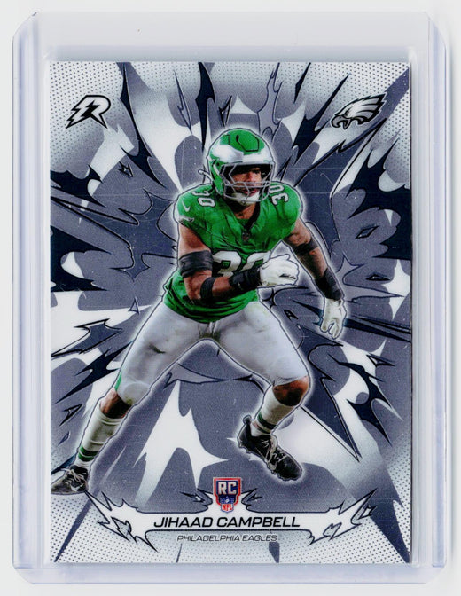 2025 Topps Football Jihad Campbell RC #176 Philadelphia Eagles - front