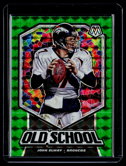 2020 Panini Mosaic Football Old School John Elway #OS2 - front