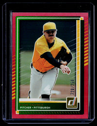 2025 Panini Donruss Baseball Paul Skenes Stars #29 Serial 211/250 - front