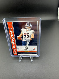 2020 Panini Donruss Rookie Phenoms Jerseys Cole Kmet RP-CK Rookie Card - back
