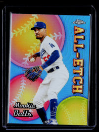 2024 Topps Chrome All-Etch Mookie Betts CAE-13 Dodgers - front