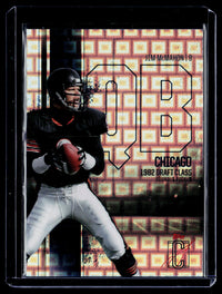2025 Topps Signature Class 1982 Draft Class Jim McMahon BCV-6 Chicago Bears - front