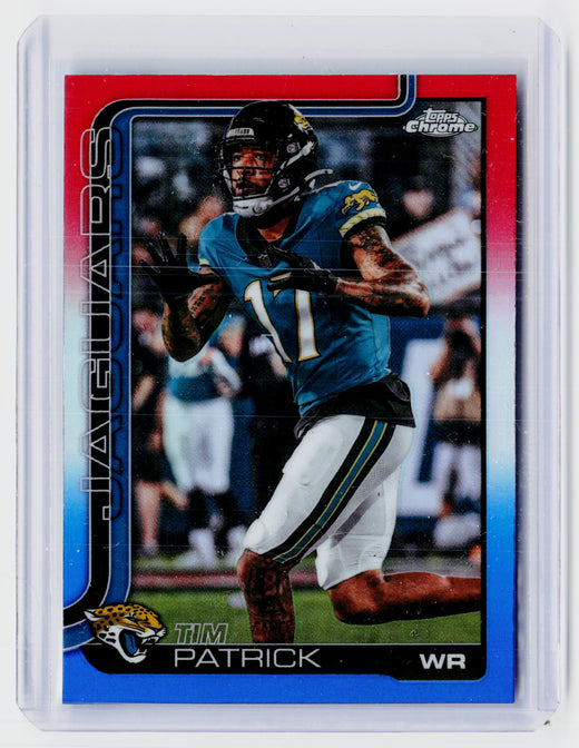 2025 Topps Chrome Tim Patrick #96 Jacksonville Jaguars - front