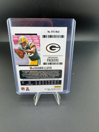 2024 Panini Contenders Rookie Ticket Swatches Marshawn Lloyd Green Bay Packers - back