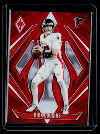 2024 Panini Phoenix Football Kirk Cousins #96 Base Red /99 - front