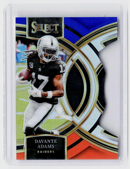 2023 Panini Select Football Davante Adams Premier #182 Las Vegas Raiders - front