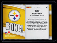 2024 Panini Mosaic Football Bang! Alex Highsmith #5 Mosaic - back