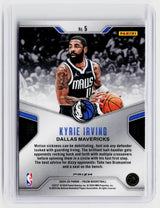 2024-25 Panini Prizm Dominance Kyrie Irving #5 Dallas Mavericks - back