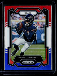 2023 Panini Prizm Football Darnell Mooney Red White and Blue Prizm #50 Chicago Bears - front