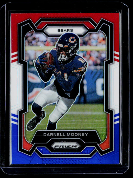 2023 Panini Prizm Football Darnell Mooney Red White and Blue Prizm #50 Chicago Bears - front