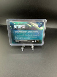 2025 Topps Swish and Stitch Relics Zach Edey SST-ZE - back