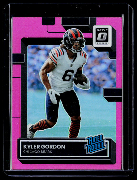 2022 Panini Donruss Optic Football Kyler Gordon Rated Rookie #262 Chicago Bears - front