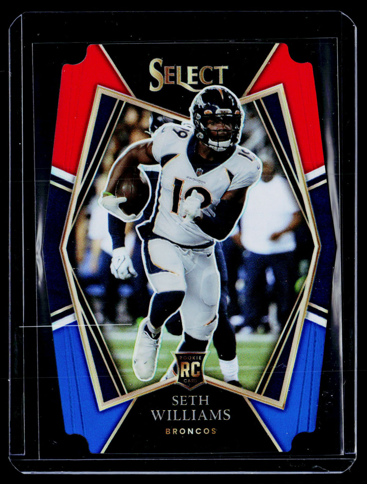 2021 Panini Select Football Seth Williams Rookie Premier Level #198 - front