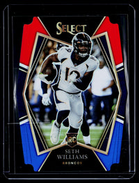 2021 Panini Select Football Seth Williams Rookie Premier Level #198 - front