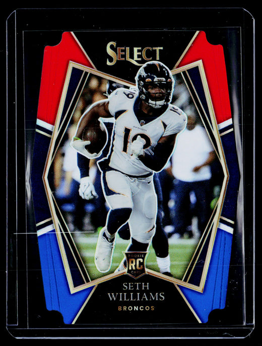 2021 Panini Select Football Seth Williams Rookie Premier Level #198 - front