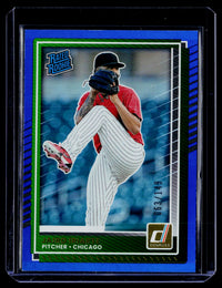 2025 Panini Donruss Rated Rookie Jairo Iriarte Blue #22 /149 - front