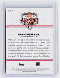 2025 Topps MLB All-Star Game Greats Ken Griffey Jr. ASGG-29 - back