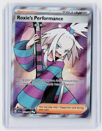 Pokémon TCG Roxie's Performance 112/086 Supporter Trainer Card - front